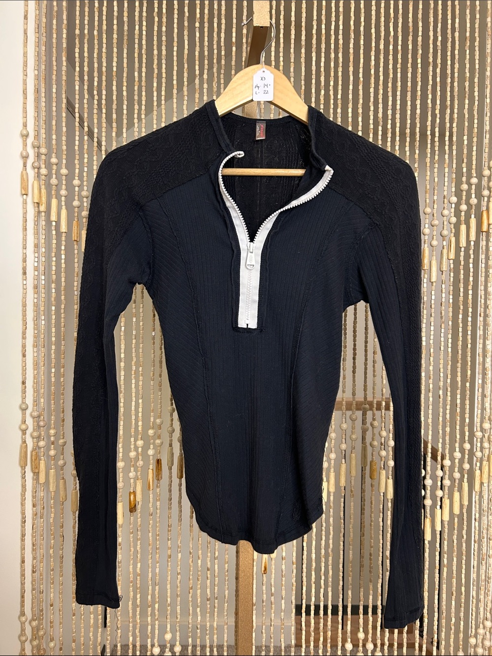 Free People Movement Stretchy 1/4 Zip Top